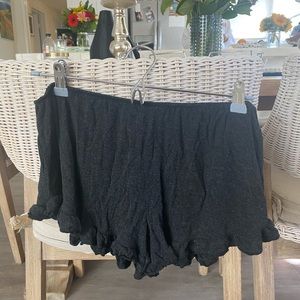 Brandy Melville Ruffle Shorts